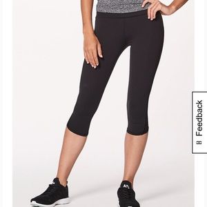 NWT Lululemon Train Times Crop Pant